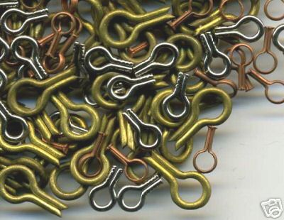 Lot of 50 Lugs, for Badges (D-I-Y project)