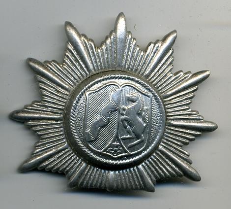 Nordrhein Westfahlen Police Cap Badge