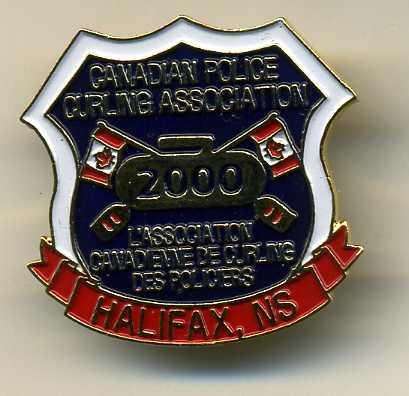 Curling Pin: Canadian Police Curling Association
