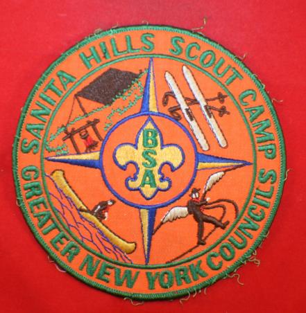 GREATER NEW YORK COUNCILS, SANITA HILLS SCOUT CAMP, Patch