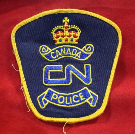 CN Police Rail Patch