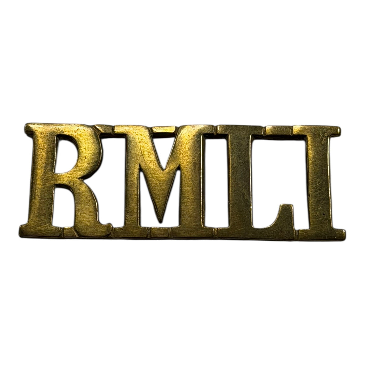 British RMLI Royal Marine Light Infantry Shoulder Title Badge – Marway ...