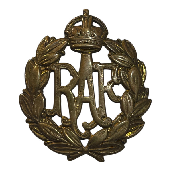 WW2 British RAF, Royal Air Force Cap Badge