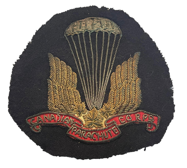 Beautiful Canadian Parachute Corps Blazer Crest Patch