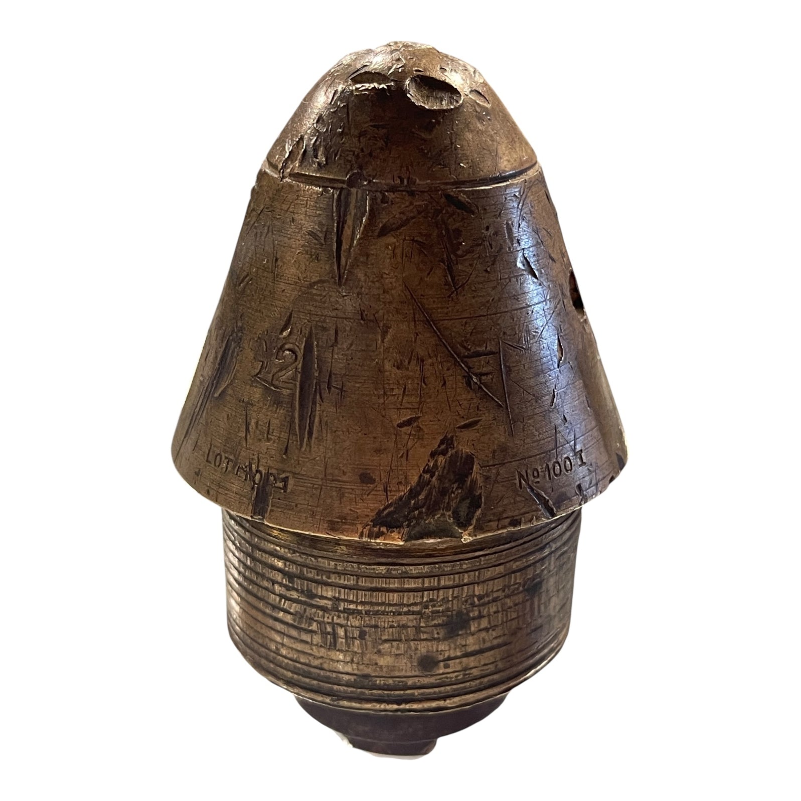 INERT WW1 1915 Dated 2 inch Percussion Fuze N°100 – Marway Militaria ...