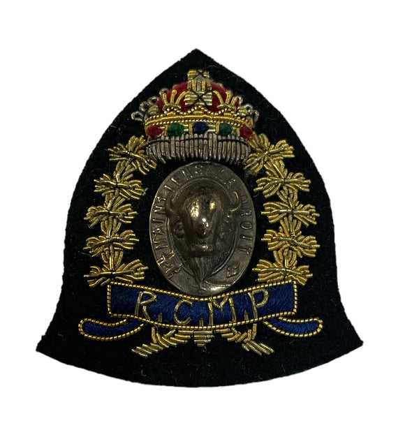 Replica RCMP Officers Cap Badge