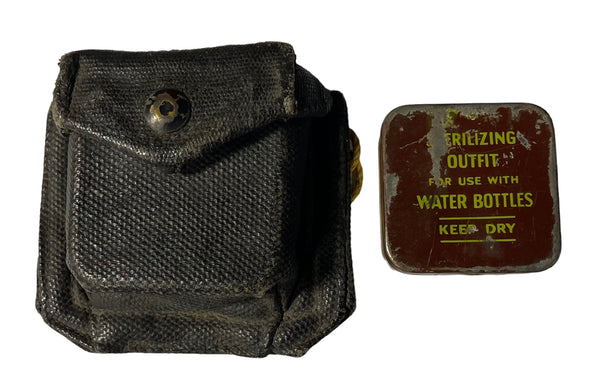 WW2 Royal Winnipeg Rifles Compass Pouch with Sterilization Kit