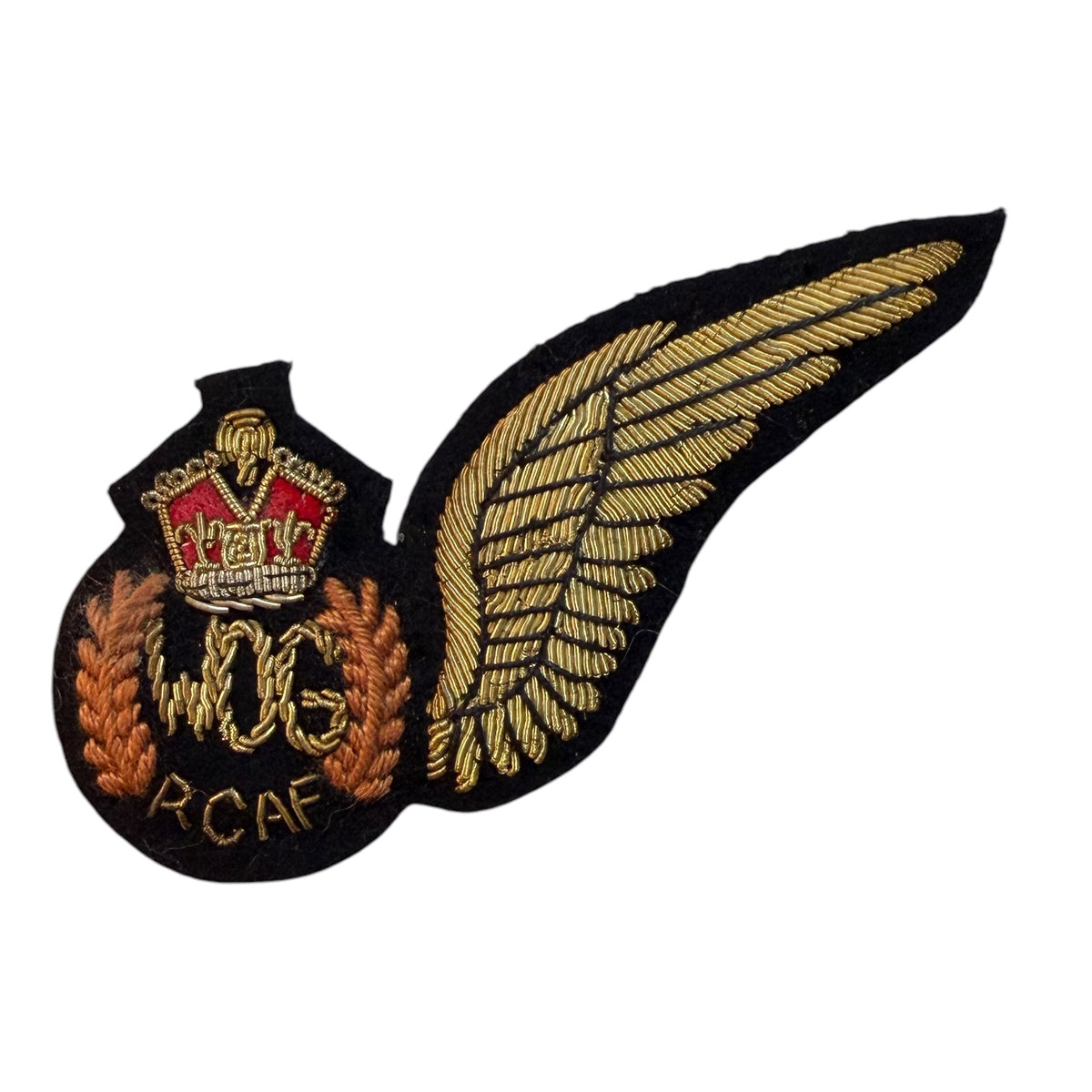 WW2 RCAF WOG Gold Wire Wing – Marway Militaria Inc & Winnipeg Army Surplus