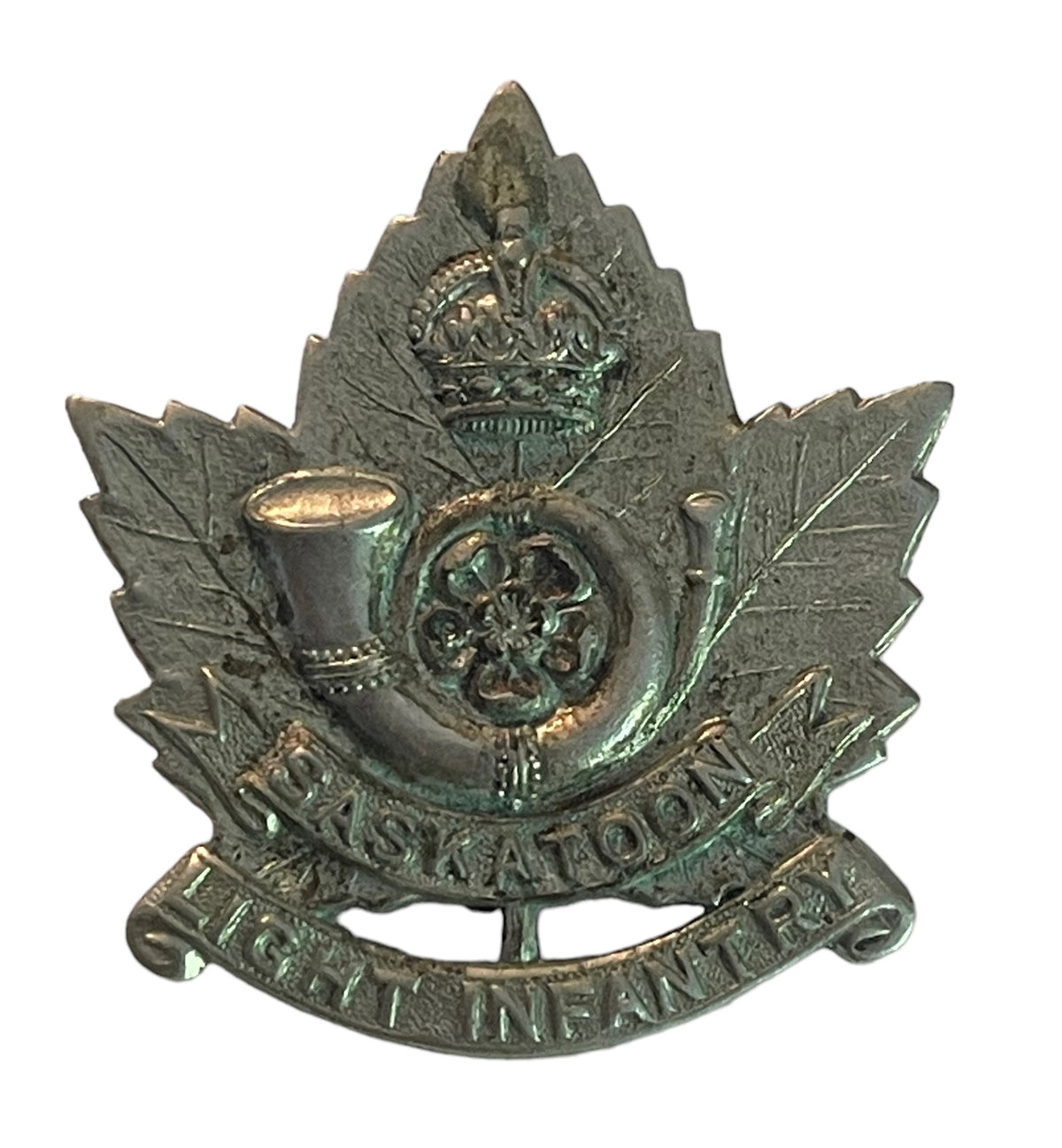 WW2 Saskatoon Light Infantry Cap Badge Marway Militaria Inc