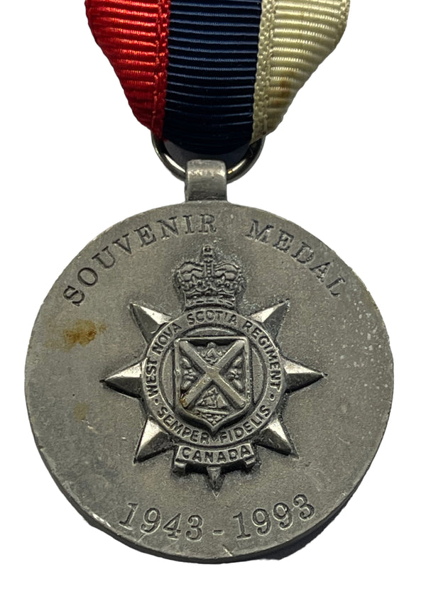West Nova Scotia Regiment Souvenir Medal
