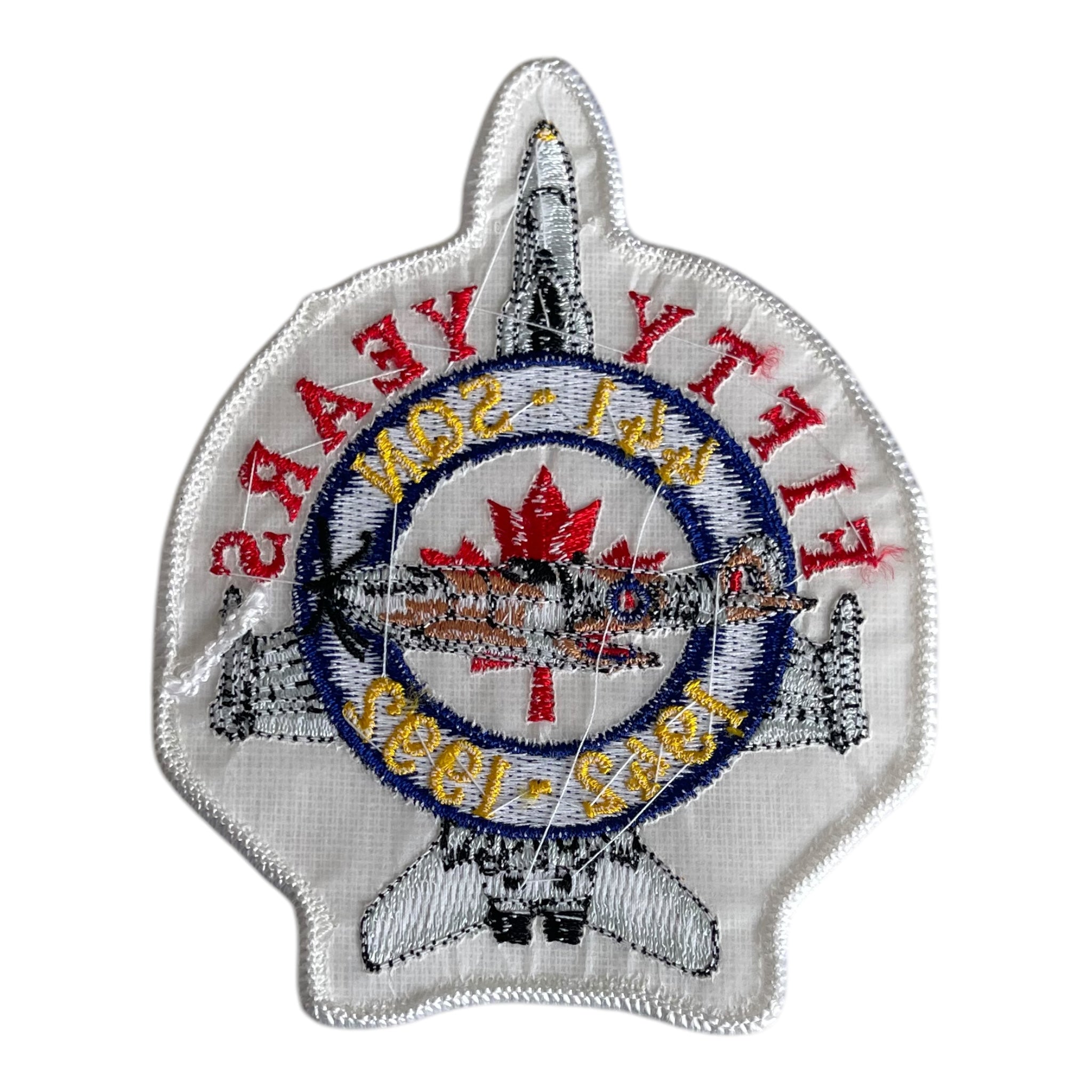 RCAF / CAF 441 SQUADRON 50TH ANNIVERSARY FLIGHT SUIT JACKET CREST / PA ...