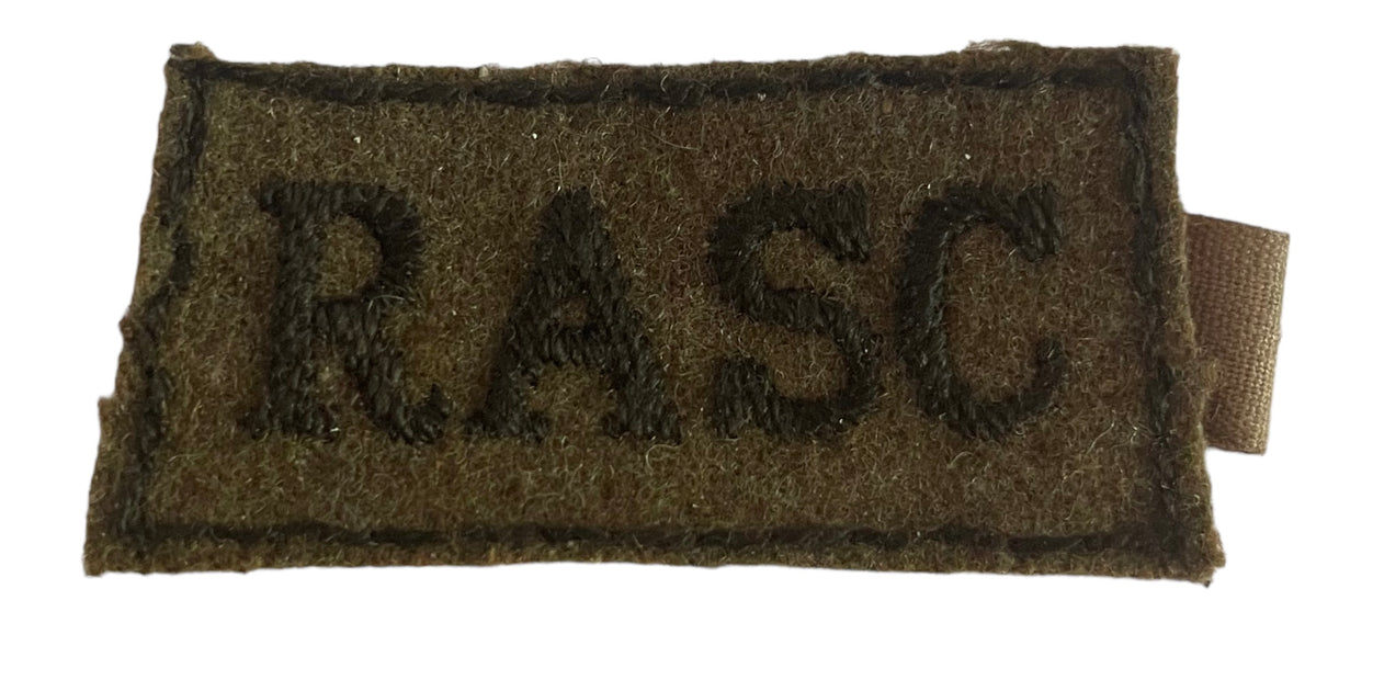 Ww2 Rasc Markings WW2 British RASC Royal Army Service Corps Slip on Title – Marway ...