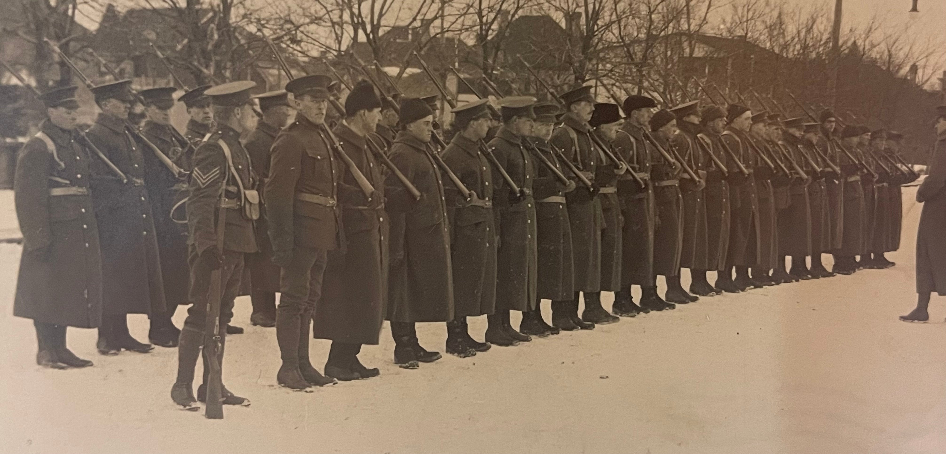 WW1 era Postcard showing SOLDIERS TRAINING FOR WAR - WINNIPEG – Marway ...