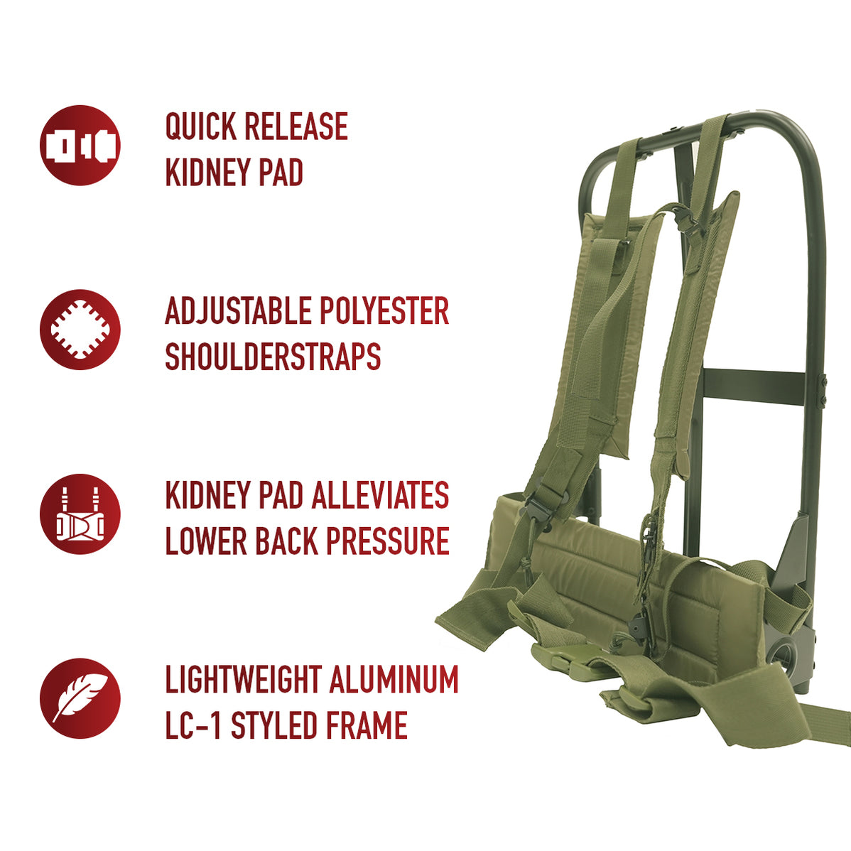 Alice Pack Frame With Attachments – Marway Militaria Inc & Winnipeg ...