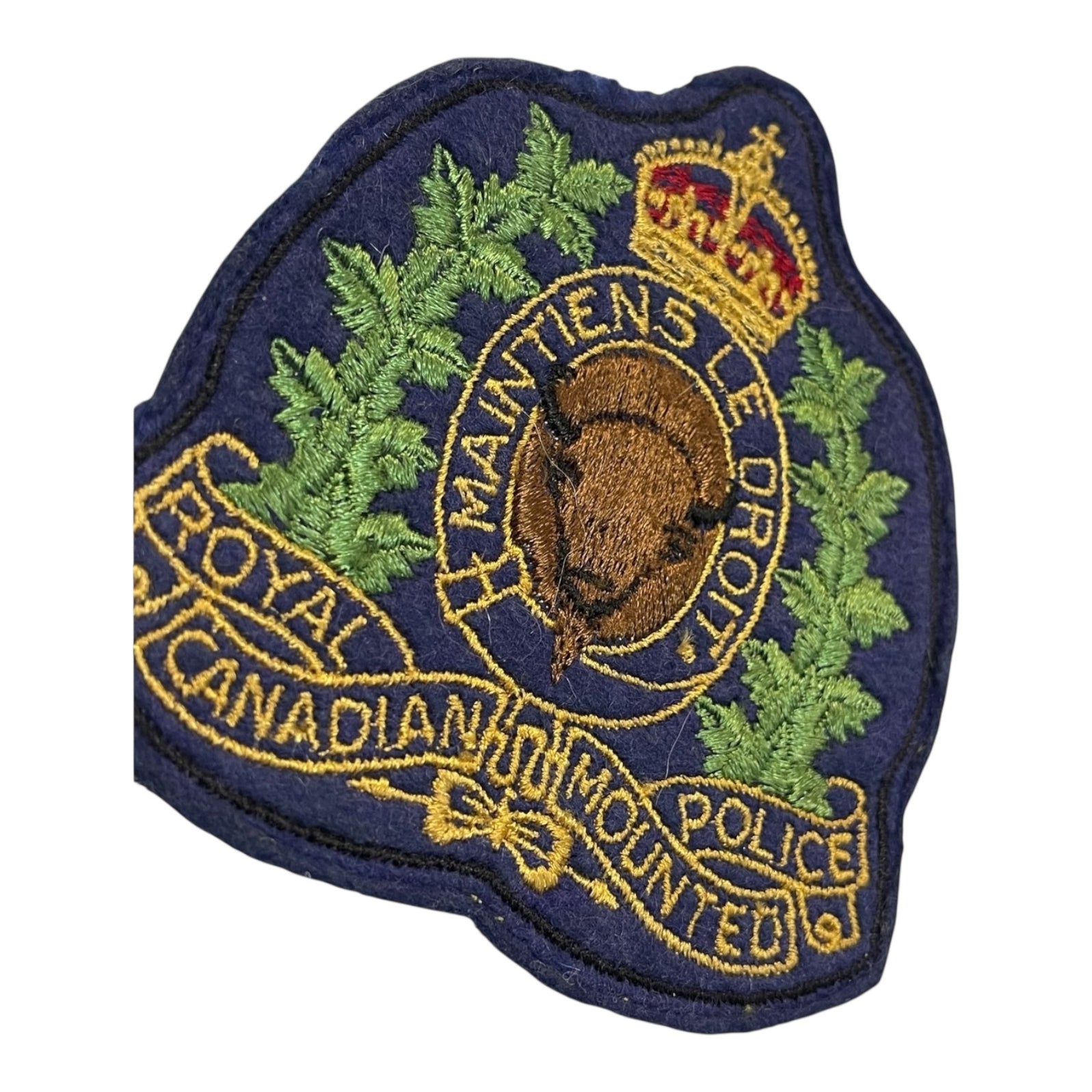 WW2 era, RCMP Blazer / Jacket Crest – Marway Militaria Inc & Winnipeg ...