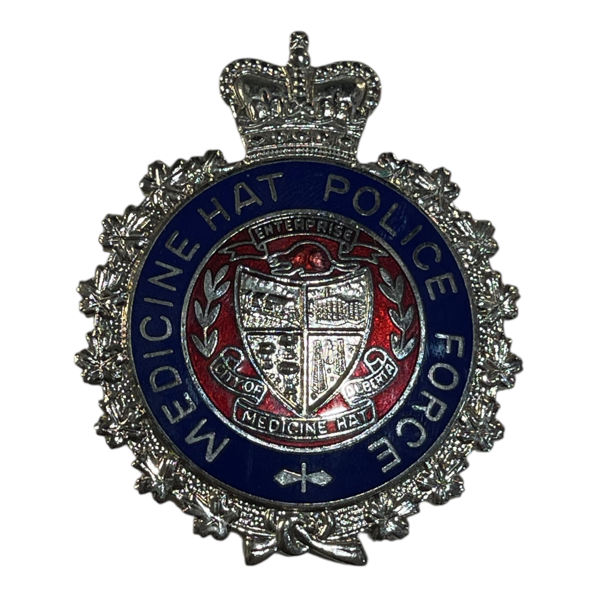 Medicine Hat Alberta Police Force Wallet Badge – Marway Militaria Inc ...