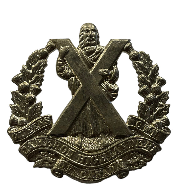 WW2 era, Queens Own Cameron Highlanders Cap Badge