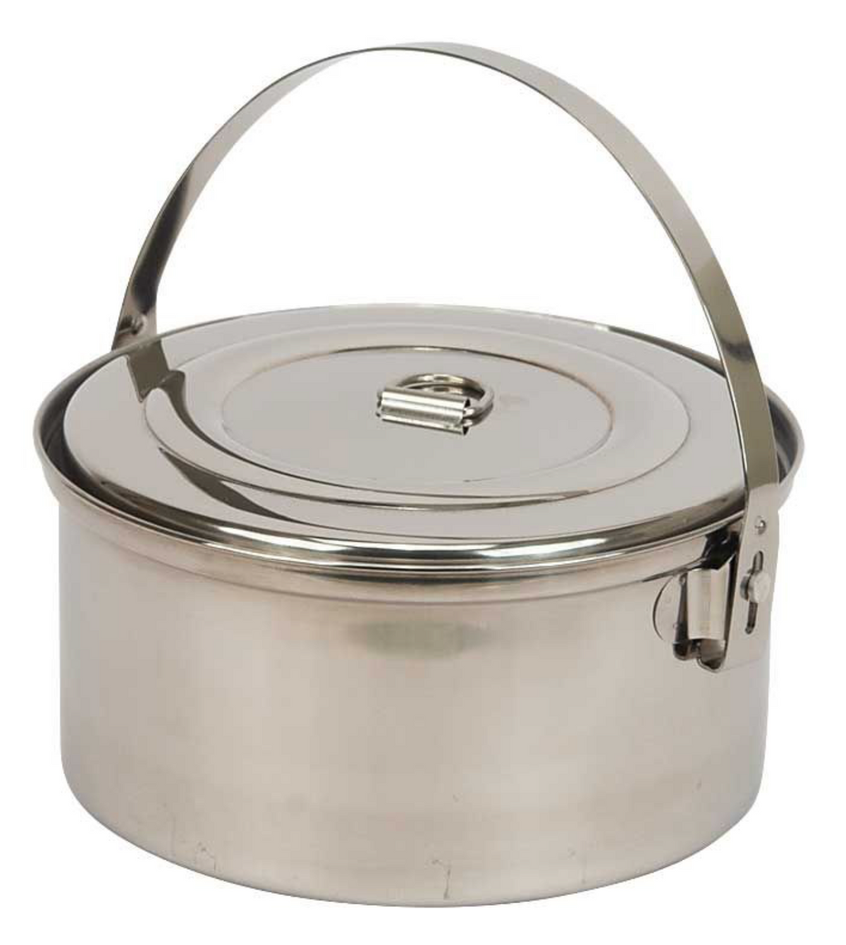 3QT STAINLESS STEEL POT – Marway Militaria Inc & Winnipeg Army Surplus