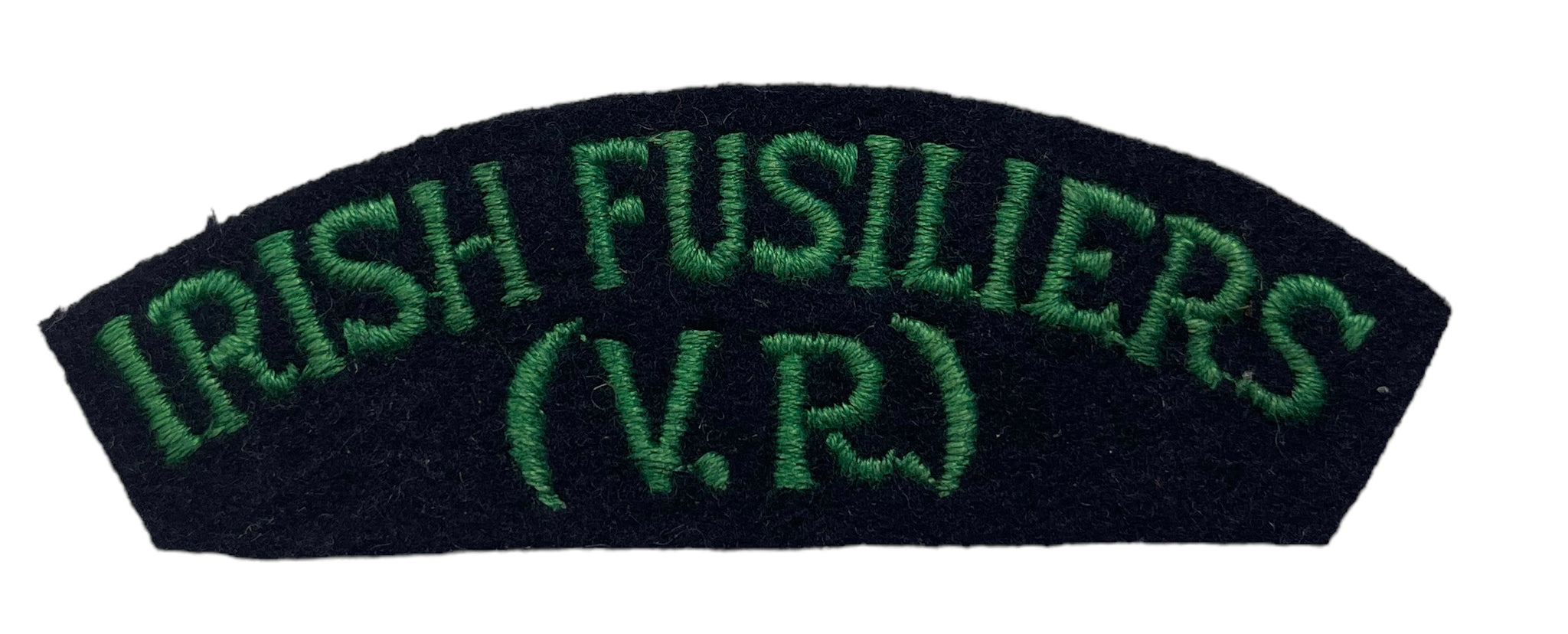 Irish Fusiliers (V.R.) Shoulder Flash – Marway Militaria Inc & Winnipeg ...