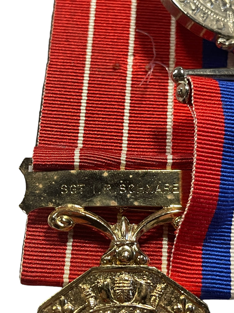 WW2 Medal Group with Canadian Decoration Medal Marway Militaria Inc