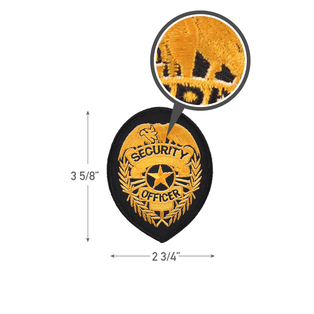Security Officer Patch – Marway Militaria Inc & Winnipeg Army Surplus