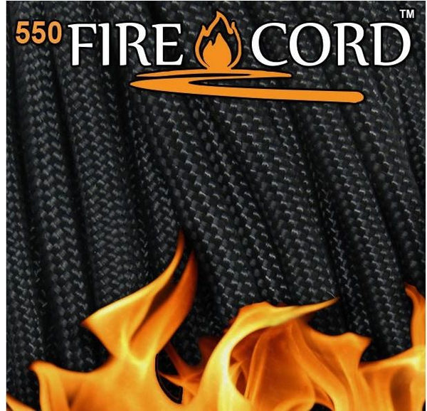 550 Fire Cord Black 25'