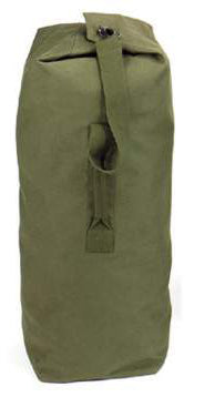 Rothco Heavyweight Top Load Canvas Duffle Bag - Foliage Green