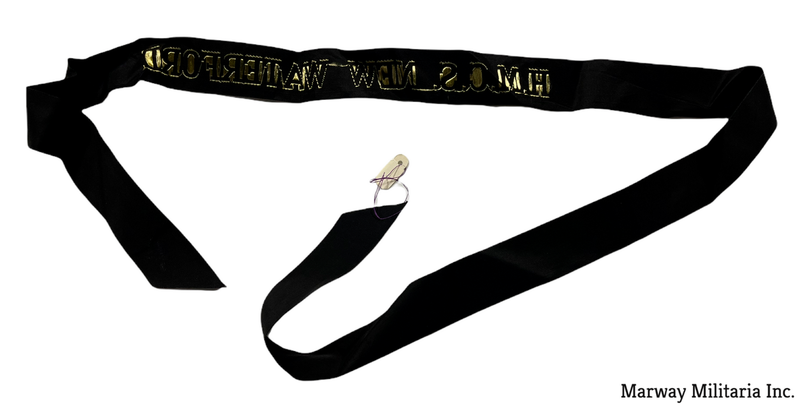 HMCS GLASGOW Naval Ships Cap Tally / Ribbon – Marway Militaria Inc ...