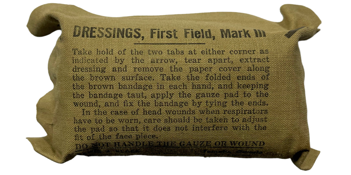 WW2 Canadian Mark III Field Dressing – Marway Militaria Inc