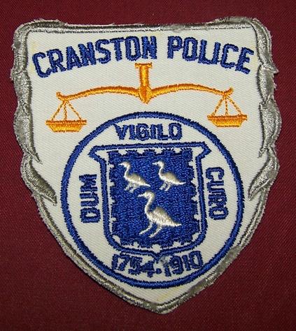 Rhode Island: Cranston Police Shoulder Patch