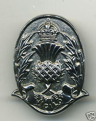 Scottish National Police Hat Badge