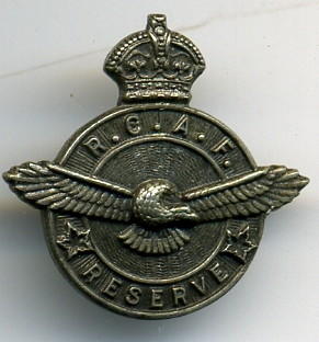 WW2 RCAF Reserve Lapel Pin