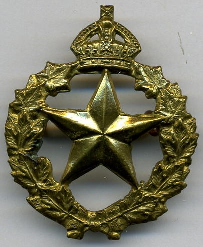 WW2 Le Regiment De Montmagny Cap Badge