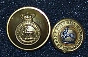 Victorian Crowned Royal Warwickshire Uniform Button Lot