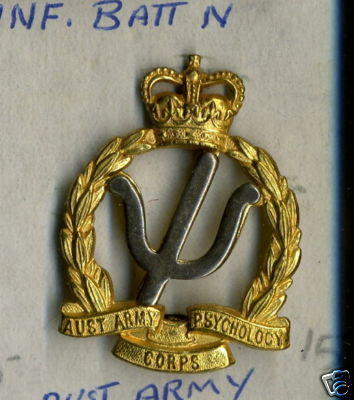 Australian Army Psychology Corps Cap Badge