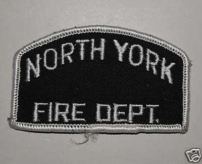 Ontario   North York Fire Department Shoulder Patch