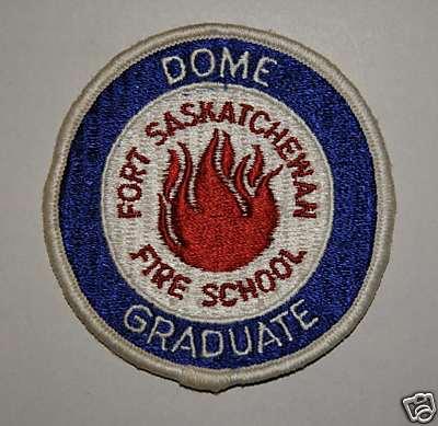 SK. Fort Saskatchewan Fire School Shoulder Patch.