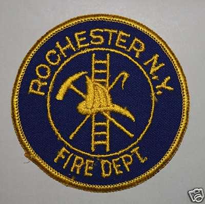 New York. Rochester Fire Department Shoulder Patch.