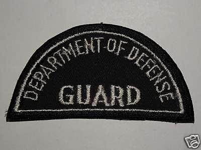 Department of Defense Guard Shoulder Patch