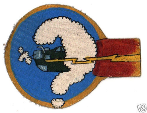WW2 Disney/RKO BERMANS Squadron patch 754BS & 458BG
