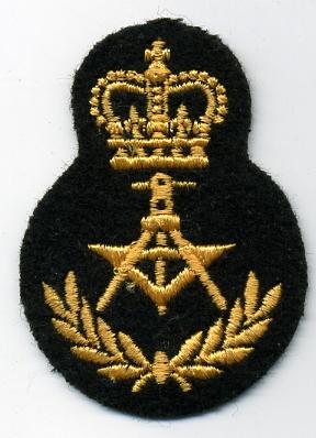 Grp 4, Construction Engineering Tech Trade Badge - black