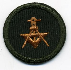 Grp 1, Construction Engineering Tech Trade Badge - green