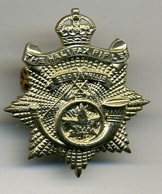 WW2, Halifax Rifles Collar Badge