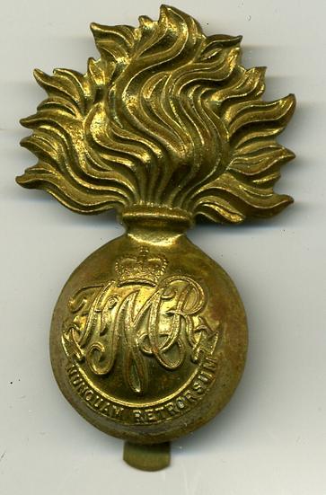 Les Fusiliers Mont - Royal Cap Badge