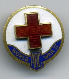 WW2 ARC Enamelled Service Pin