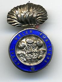 The Royal Welch Fusiliers Sterling Sweetheart Pin