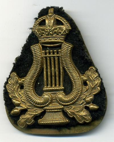 Rifle Regiment Bandsman Brass Trade Badge