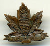 CEF 97th Battalion TORONTO AMERICAN'S Collar badge