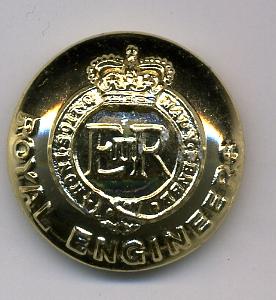British: Royal Engineers Uniform Button