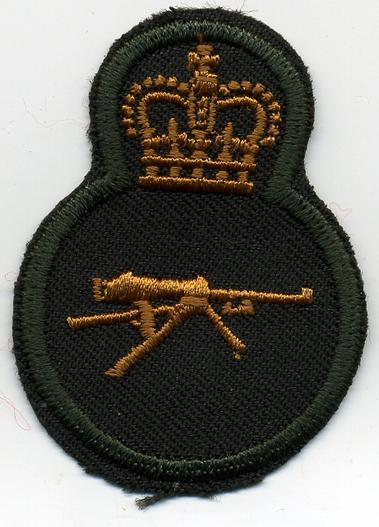 Grp 3 Infantry Machine Gunner Trade Badge - Green